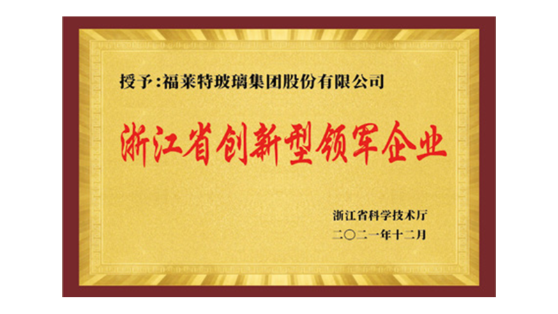 浙江省創(chuàng)新型領(lǐng)軍企業(yè)